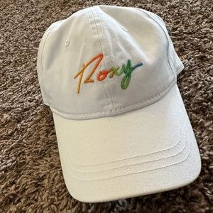 Roxy white hat